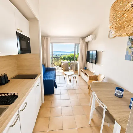 Renove Vue Climatise Golfe De St Tropez Les Restanques 4 Personnes 公寓